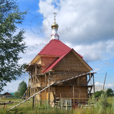 Изготовление купола для строящегося храма Архистратига Божия Михаила
